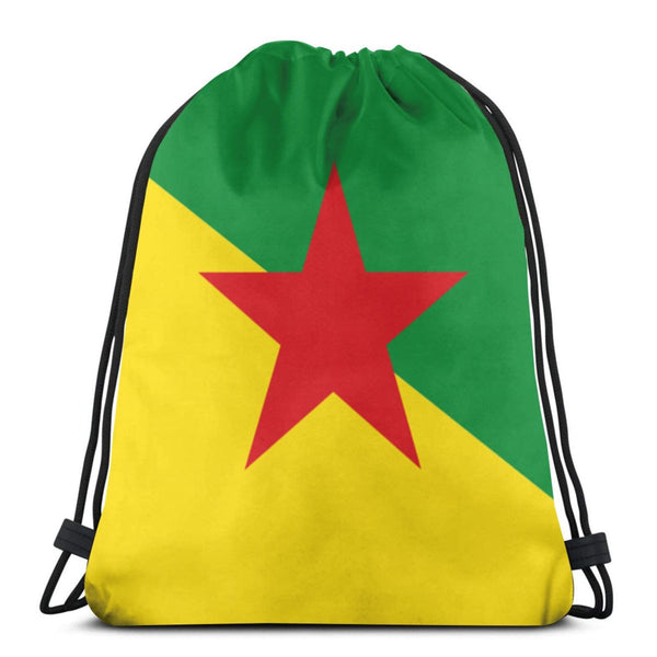 French Guiana Drawstring Bag - CaribeHeart French Guiana